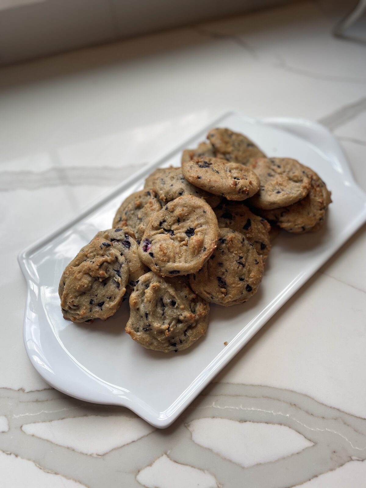 Blueberry Protein Cookie Recipe Food & Mood with Amy