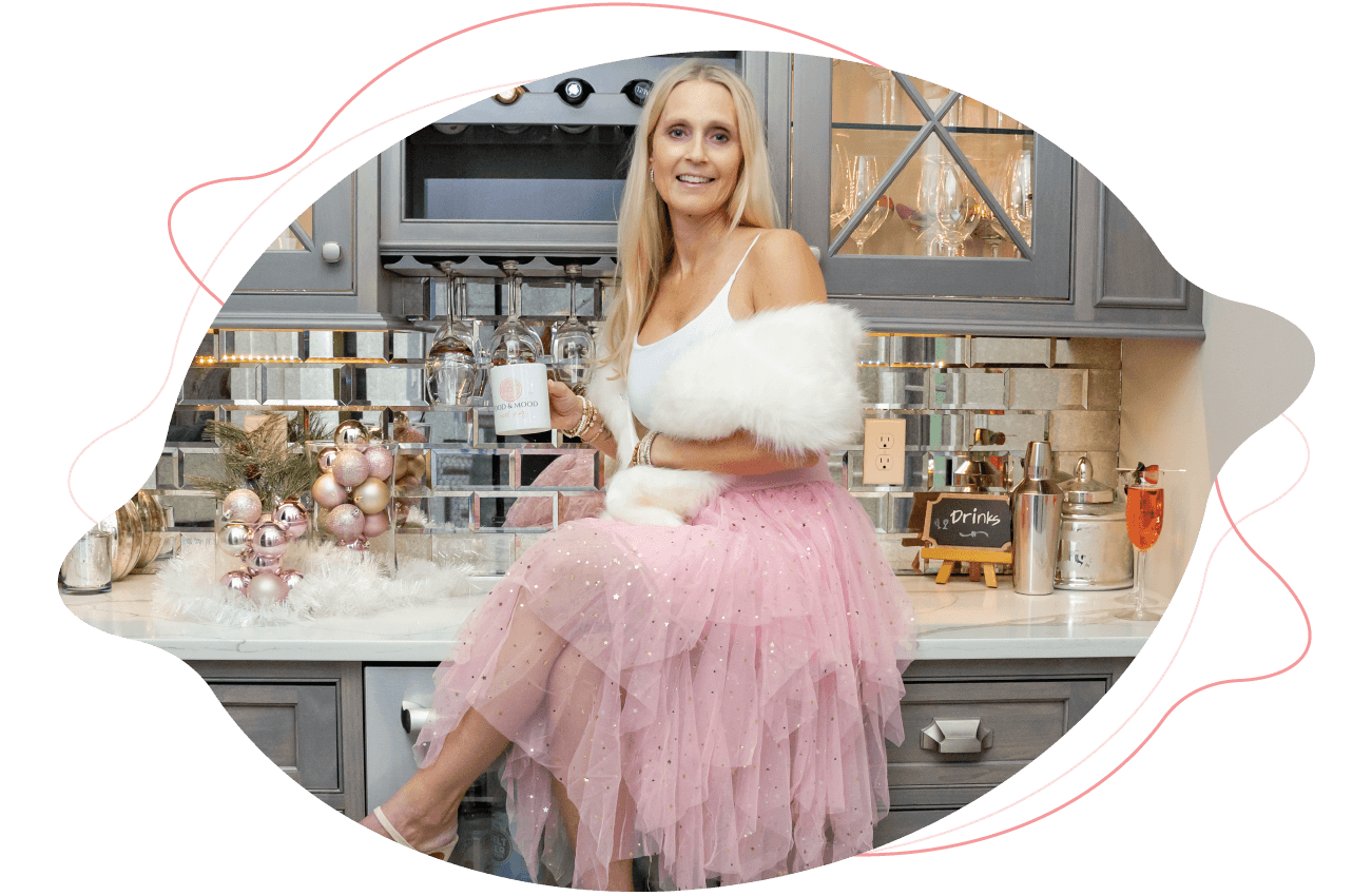 Amy Fox in the kitchen