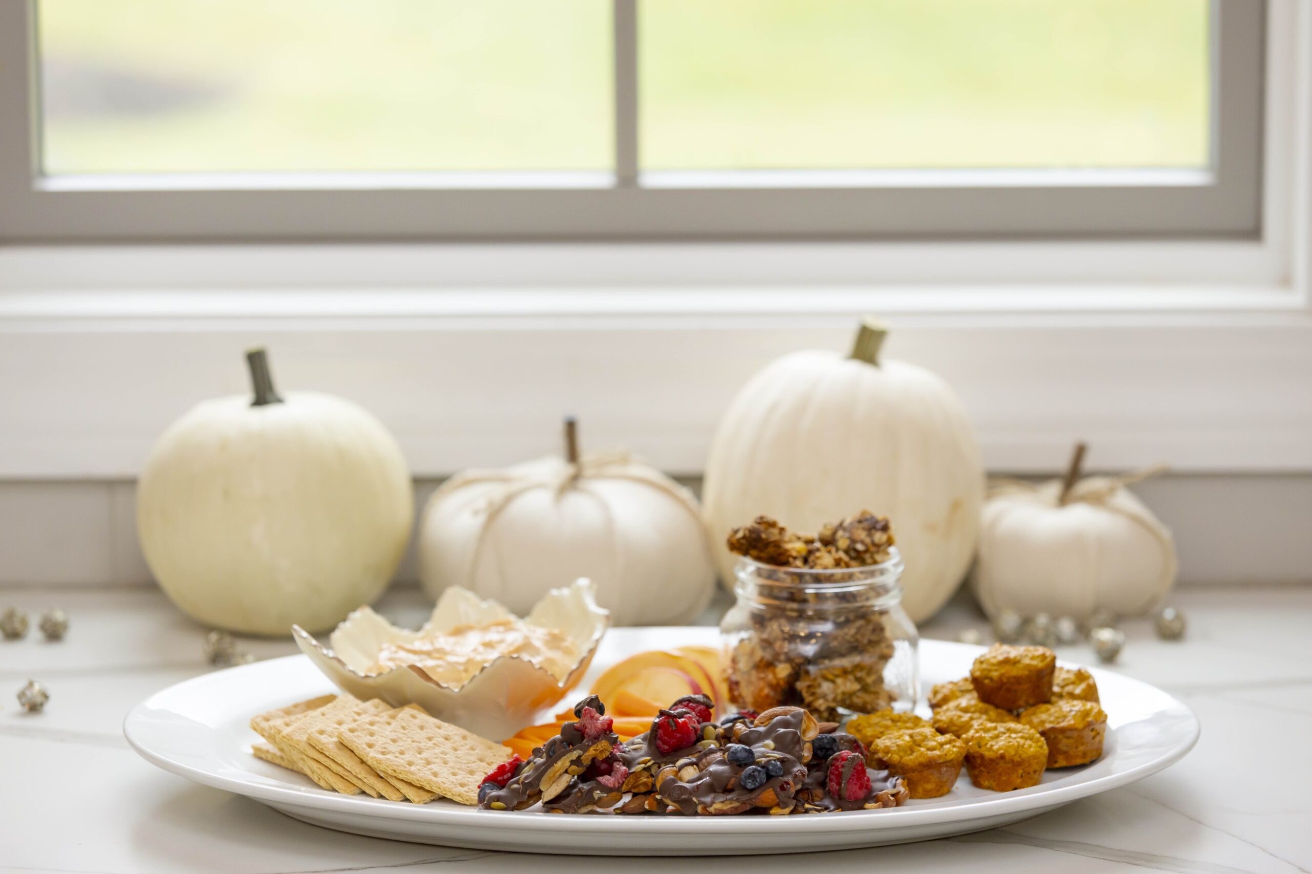 Food and Mood Pumpkins Tray