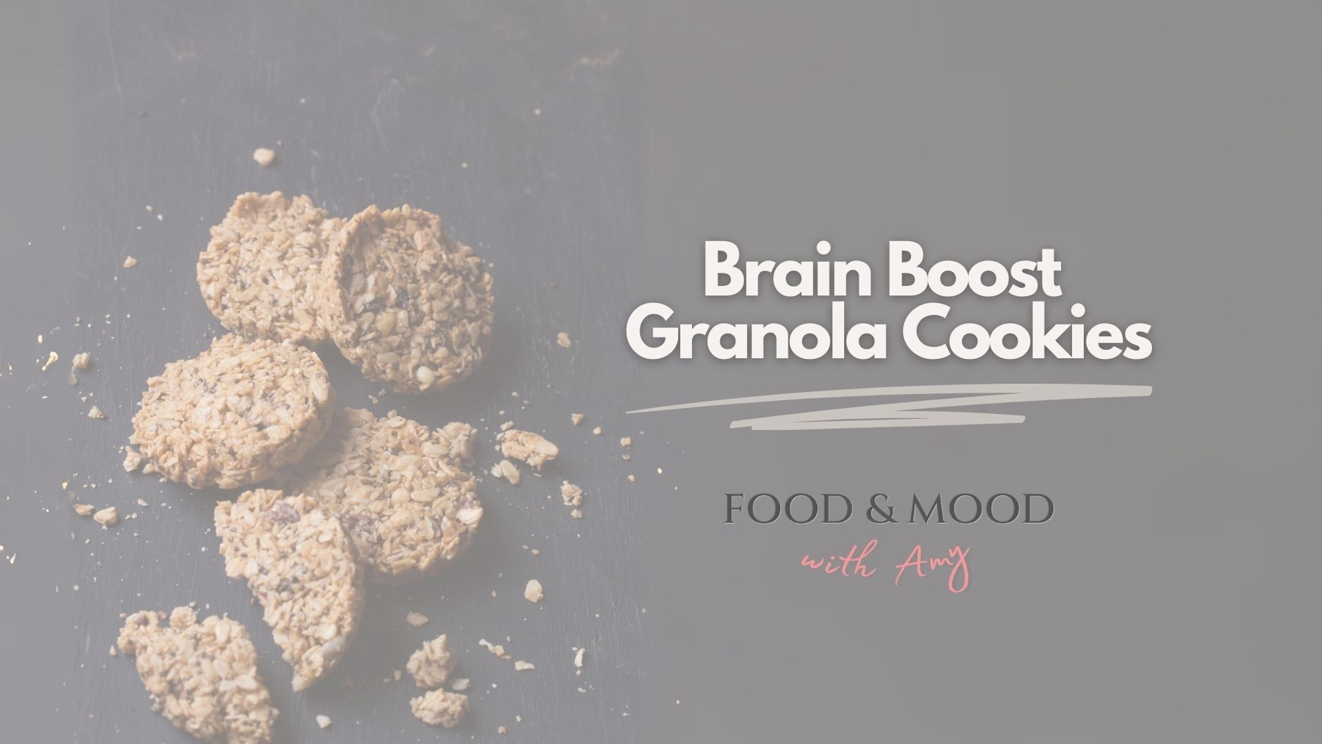 Brain Boost Granola Cookie Recipe
