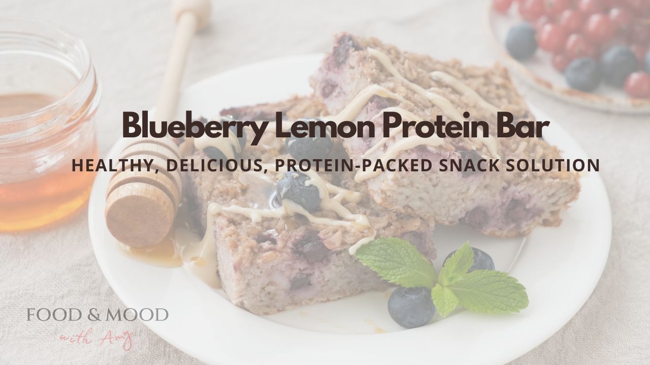 Blueberry Lemon Protein Bar